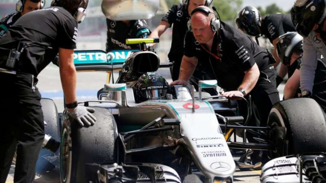 Pembalap Mercedes, Nico Rosberg