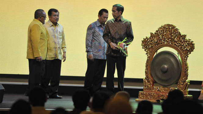 Presiden Joko Widodo Buka Munaslub Partai Golkar