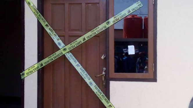 Kamar mess tempat Eno Fariha ditemukan tewas