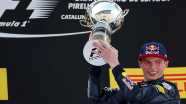 Pembalap  Red Bull, Max Verstappen.