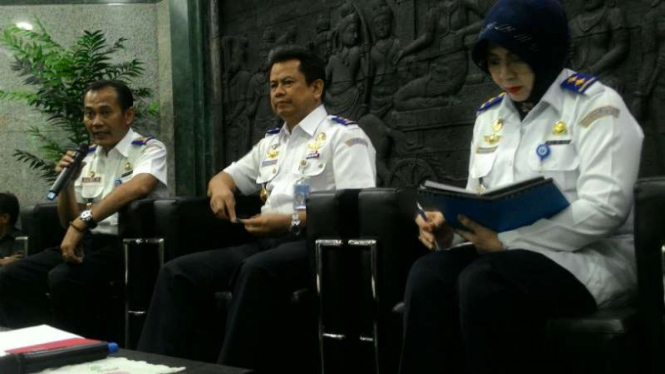 Dirjen Perhubungan Udara Kemenhub jumpa pers soal Lion Air