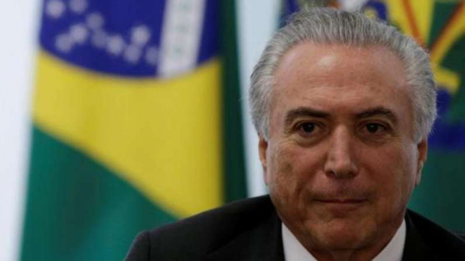 Presiden baru Brasil, Michel Temer.