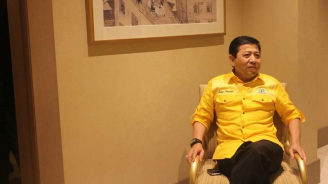 Ketua Umum DPP Partai Golkar, Setya Novanto.