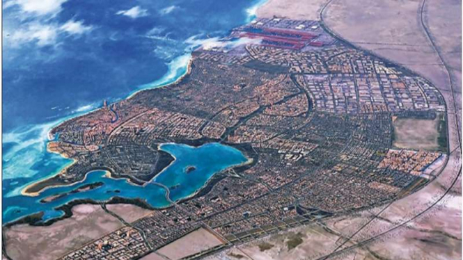 Emaar, kota pintar di Arab Saudi.