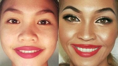 Letisha bertransformasi jadi Beyonce