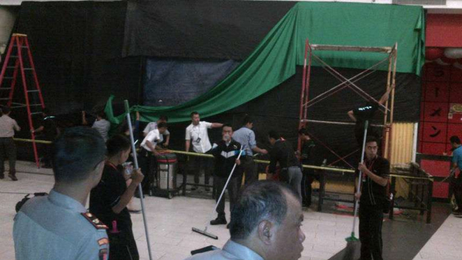 Suasana Gandaria City usai terjadi ledakan, Kamis, 19 Mei 2016.