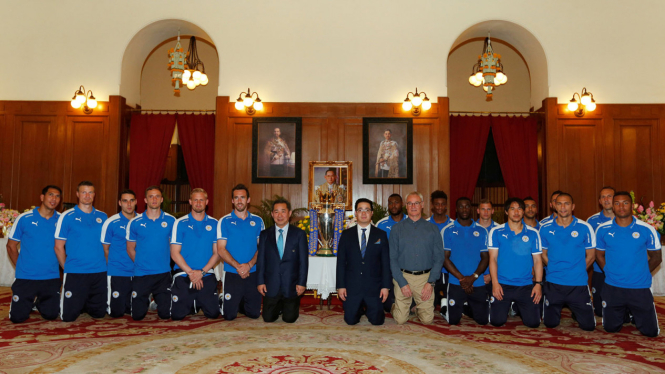 Pemain Leicester City sambangi Thailand