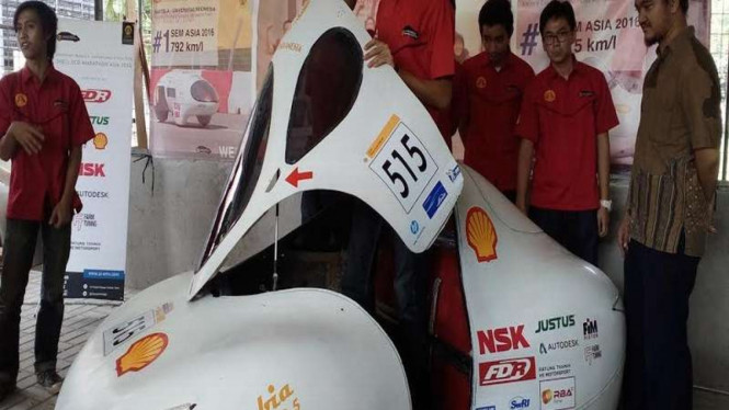 Mobil Kalabia Evo 5 buatan mahasiswa UI