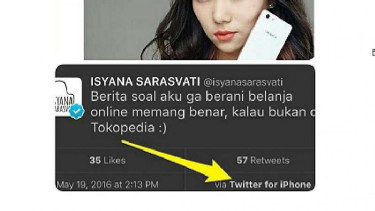 Postingan Isyana