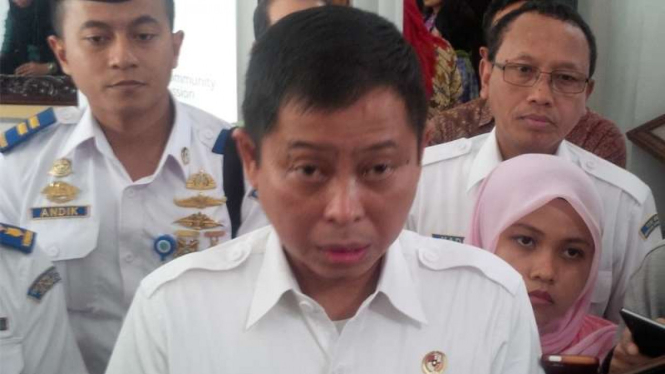 Menteri Perhubungan, Ignasius Jonan.