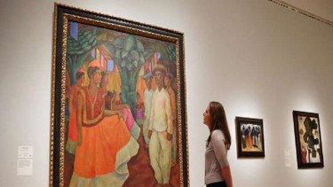 lukisan 'Dance in Tehuantepec'