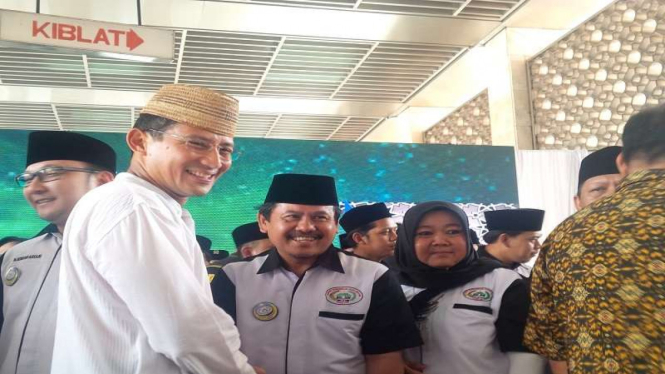 Sandiaga Uno hadiri pelantikan pengurus Forkabi