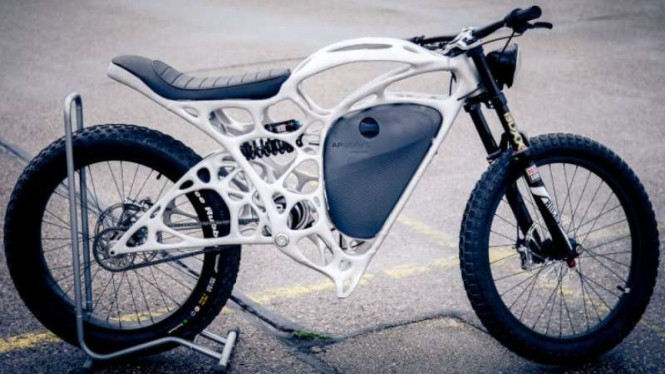 Motor listrik hasil print 3D APWorks.
