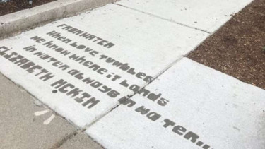 Puisi di jalan, Boston