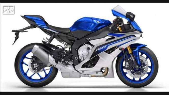 Rendering Yamaha R6 terbaru.