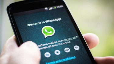 Ilustrasi/Aplikasi percakapan WhatsApp.