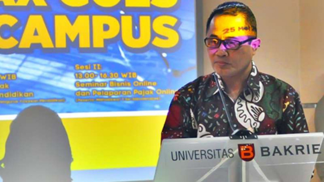 Dekan Fakultas Ekonomi dan Ilmu Sosial Universitas Bakrie, Dudi Rudianto