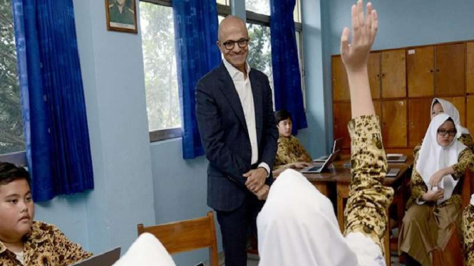 CEO Microsoft Satya Nadella.