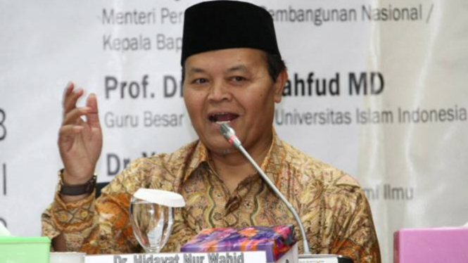 Wakil Ketua Majelis Syuro PKS, Hidayat Nurwahid.