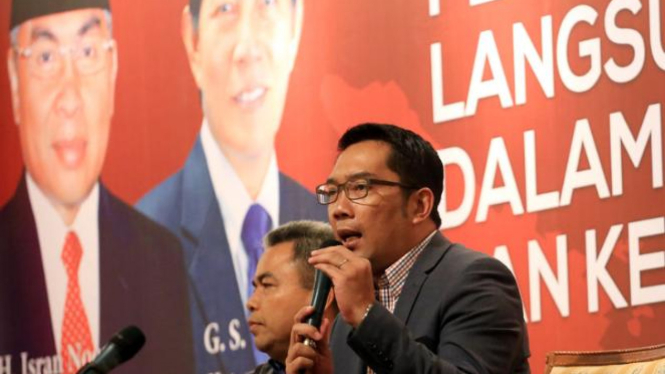 Wali Kota Bandung, Ridwan Kamil.