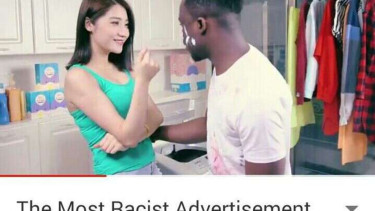Iklan bernuansa rasis di China 