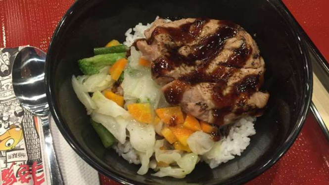 Menu di Restoran Sukiya