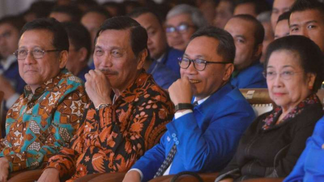Suasana acara pembukaan Rakernas dan Silatnas PAN