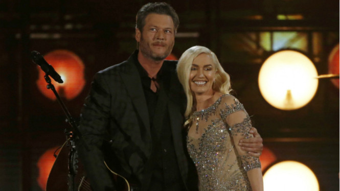 Gwen Stefani dan Blake Shelton