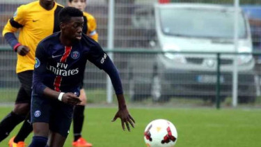 Pemain muda Paris Saint-Germain (PSG), Timothy Weah