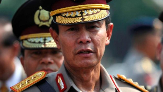 Jenderal Sutarman saat menjadi Kapolri 