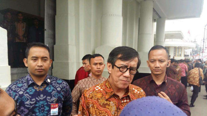 Menteri Hukum dan Hak Asasi Manusia, Yasonna Hamonangan Laoly.