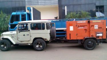 Truk pembawa alat untuk aksi tangkap Ahok disita polisi.