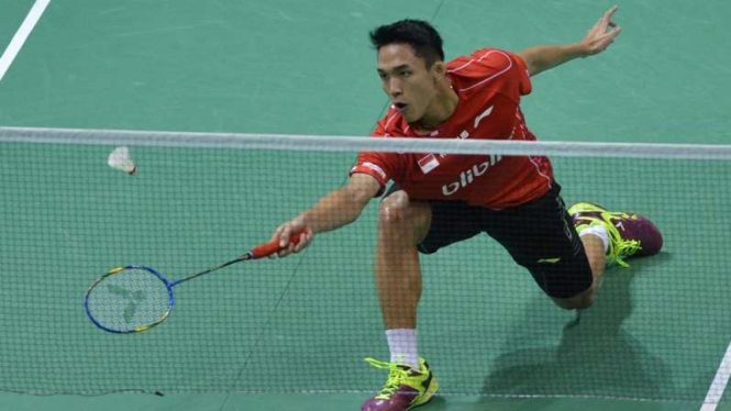 Pebulutangkis tunggal putra Indonesia, Jonatan Christie.