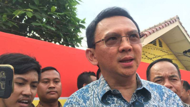 Gubernur DKI Jakarta Basuki Tjahaja Purnama alias Ahok
