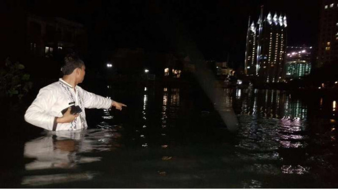 Foto banjir di Pantai Mutiara yang diklaim palsu.