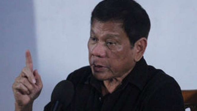 Presiden Filipina, Rodrigo Roa Duterte.