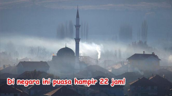 Lima negara dengan waktu terlama berpuasa.