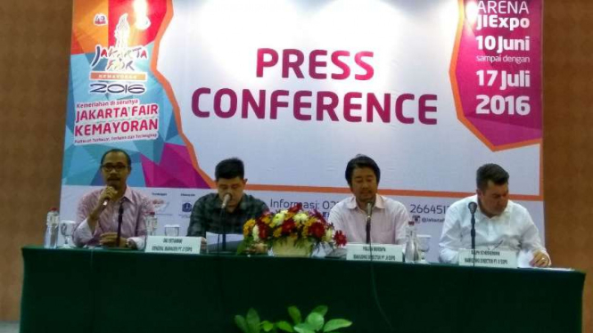 Jumpa pers Jakarta Fair 2016