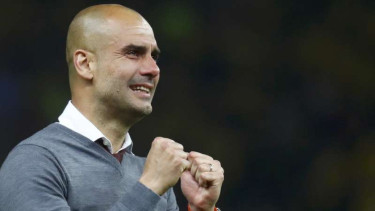 Manajer Manchester City, Pep Guardiola.