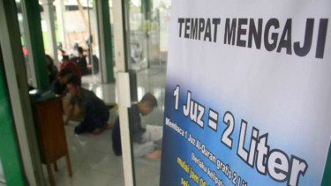 Mengaji 1 juz dapat Pertamax 2 liter