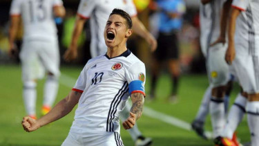 Pemain Timnas Kolombia, James Rodriguez