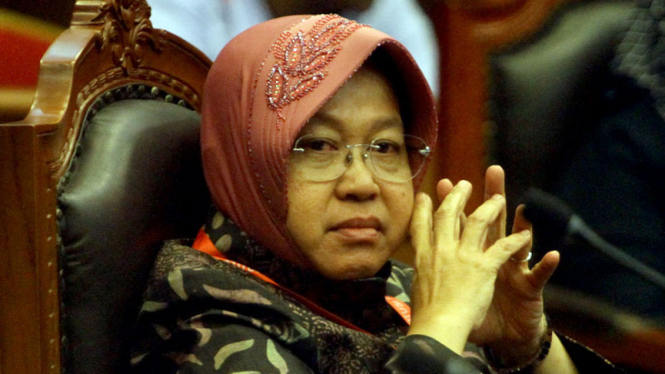 Wali Kota Surabaya, Tri Rismaharini alias Risma.