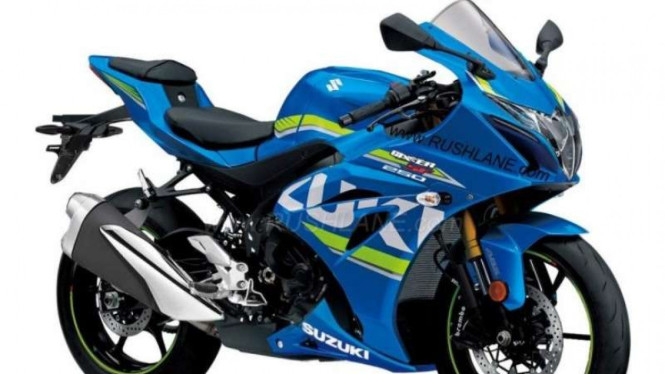 Rendering Gixxer 250.