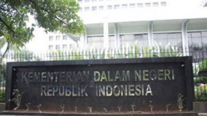 Kantor Kementerian Dalam Negeri di Jakarta.
