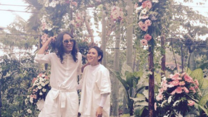 Aming dan Evelyn Nada Anjani.