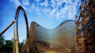 Berani Adu Nyali di Roller Coaster Sepeda Ini?