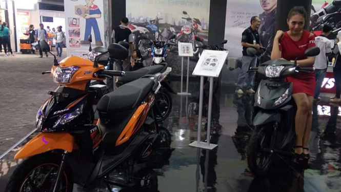 Motor matik TVS. 