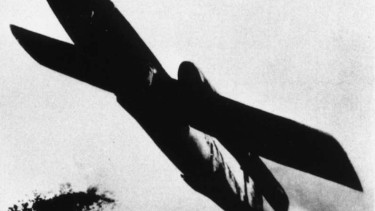 Roket V-1 buatan Nazi Jerman.