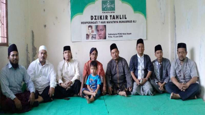 Nahdlatul Ulama Kota Depok gelar dzikir untuk Muhammad Ali