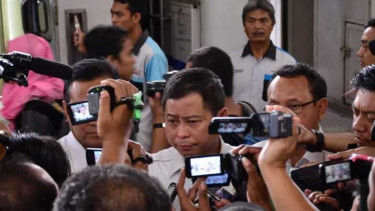 Menteri Perhubungan Ignasius Jonan di Malang, Jawa Timur